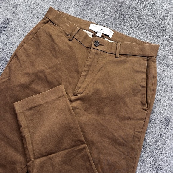 Banana Republic Other - Banana Republic Traveler Pants Men's 32x30 Brown 5-Pocket Slim Fit Cotton Blend